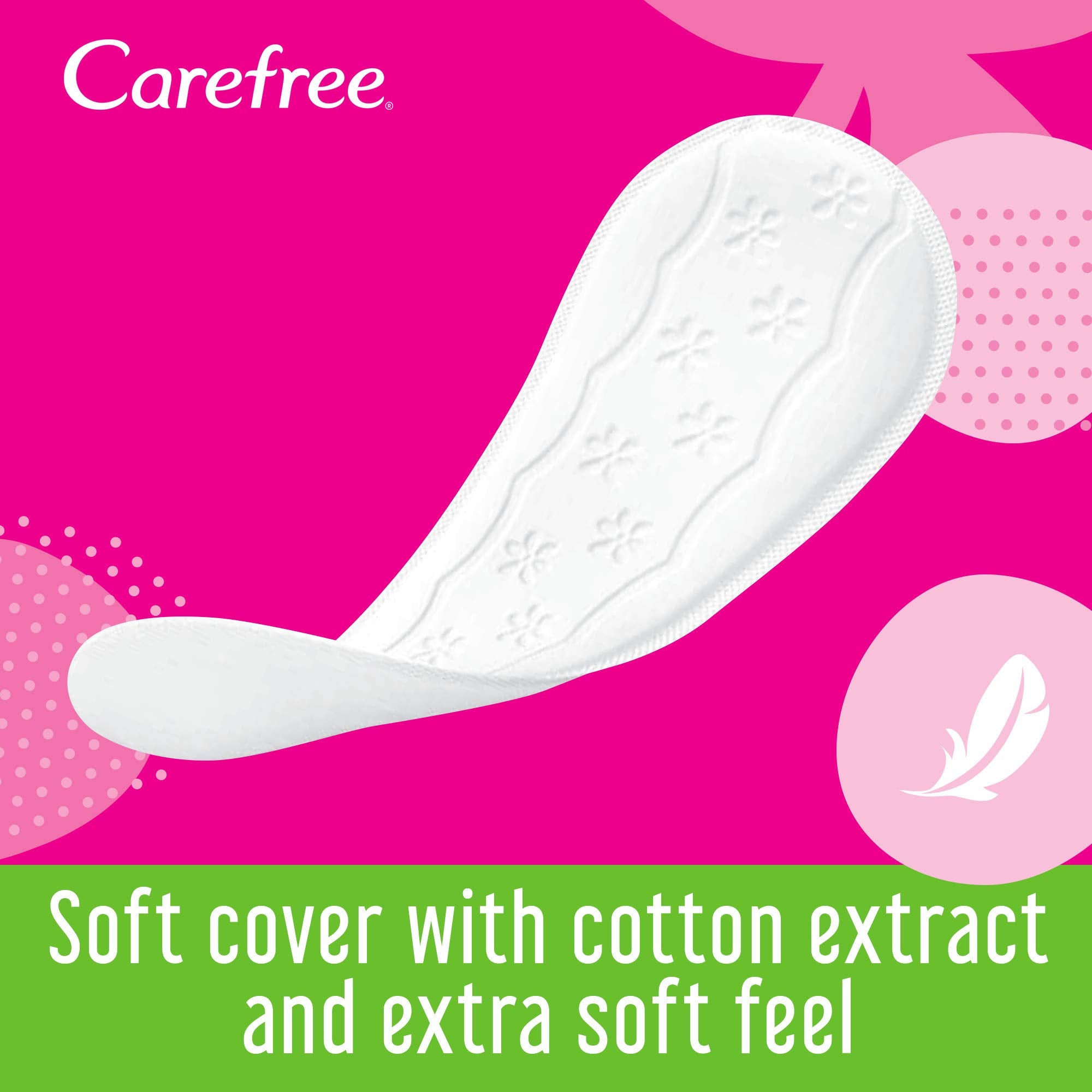Carefree Panty Liners Breathable Aloe 20