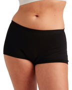 Saalt Comfort Modal Boyshort Period Underwear - Heavy Absorbency - Comfortable, Thin, and Keeps You Dry from All Leaks (X-Small,