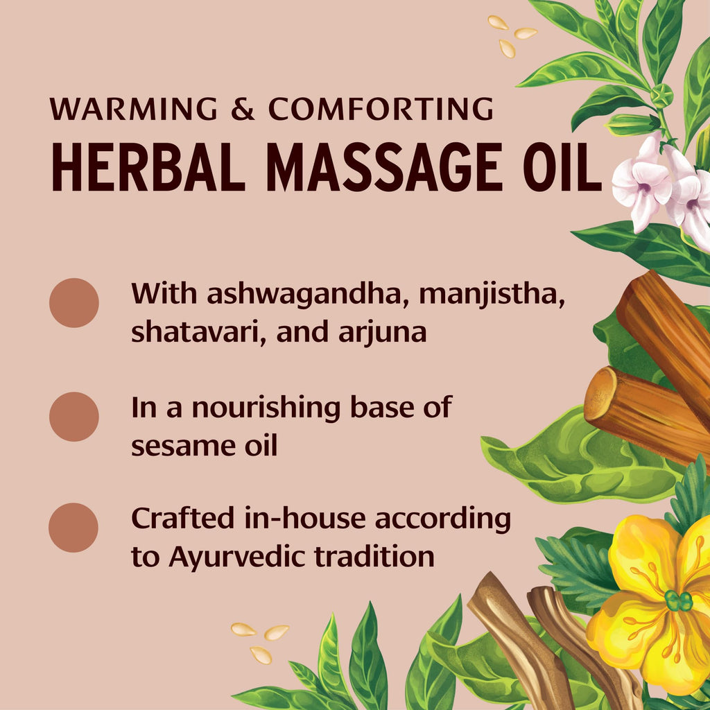 Banyan Botanicals Mahanarayan Oil - 99% Organic Ayurvedic Massage Oil - Soothes Sore Muscles, Supports Healthy and Comfortable J