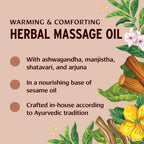 Banyan Botanicals Mahanarayan Oil - 99% Organic Ayurvedic Massage Oil - Soothes Sore Muscles, Supports Healthy and Comfortable J