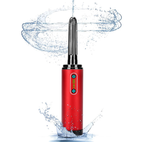 TRAMAN-Enema-Anal-Douche, Enemas-Douches for Men & Women Colon Cleanse, Shower Enema Bulb-Bottles Kit, Electric Rotating Nozzle,