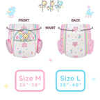 Littleforbig Little Circus Printed Incontinence Underwear 10 Pieces (Medium 28-38)