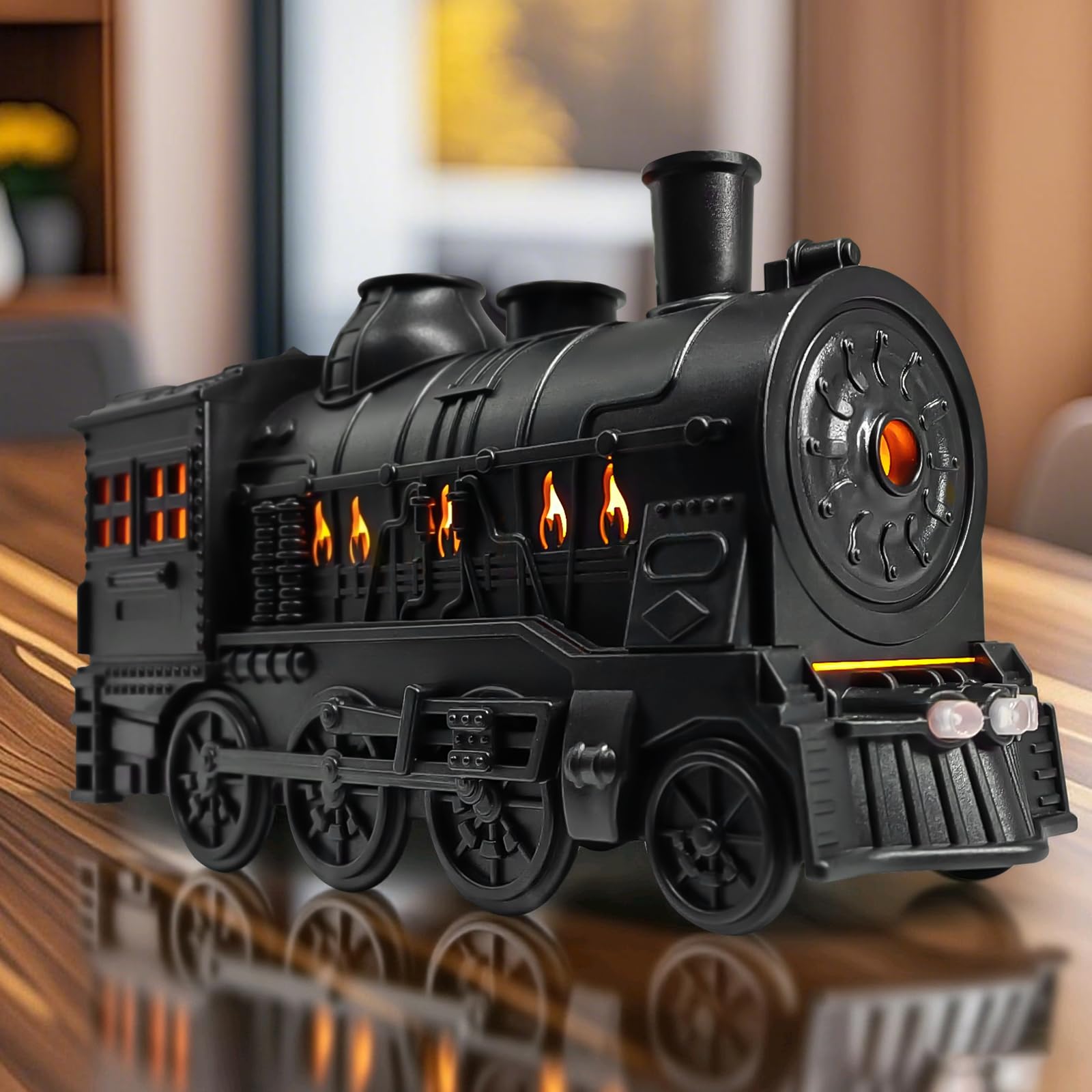 Jpord Train Diffuser 300ML, Essential Oil Diffuser for Home Scent Aromatherapy Diffuser with Remote Control, Jellyfish Diffuser 