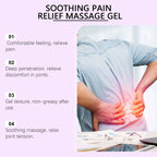 Terraphase Joint Purple Gel |Relief Gel with Emu Oil & Turmeric | Fast-Absorbing Joint Cream for Knees, Back, Hands | Non-Greasy