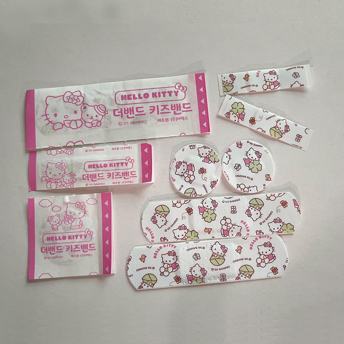 Cute Kitty & Friends Bandages - 40 Count Total (20 Each, Assorted Sizes, First Aid with Adorable Designs)