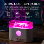 YALEDI Aromatherapy Essential Oil Diffuser, 3-in-1 Himalayan Salt Lamp Diffuser with 7 Color Lights, 200ml Ultrasonic Cool Mist