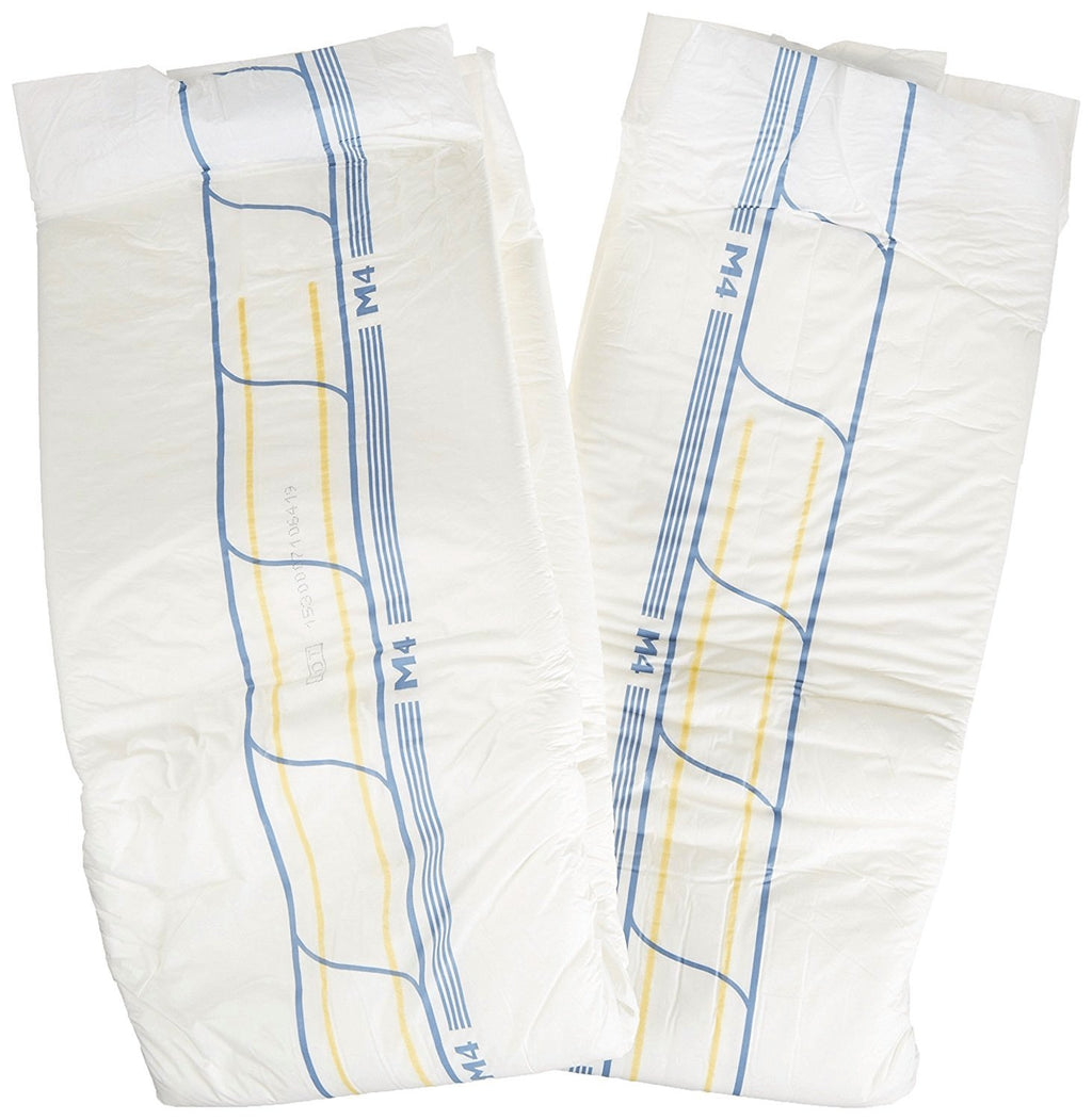 Abena Abri-Form Comfort Plastic-Backed Briefs, Level 4, (Medium To Large Sizes) Medium, 14 Count