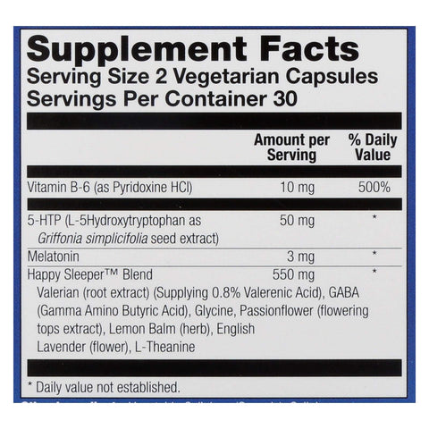 Natural Balance Happy Sleeper, 60 cap