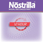 Nostrilla Nasal Decongestant Spray, Stuffy Nose Relief, 0.5 oz (6 Pack)