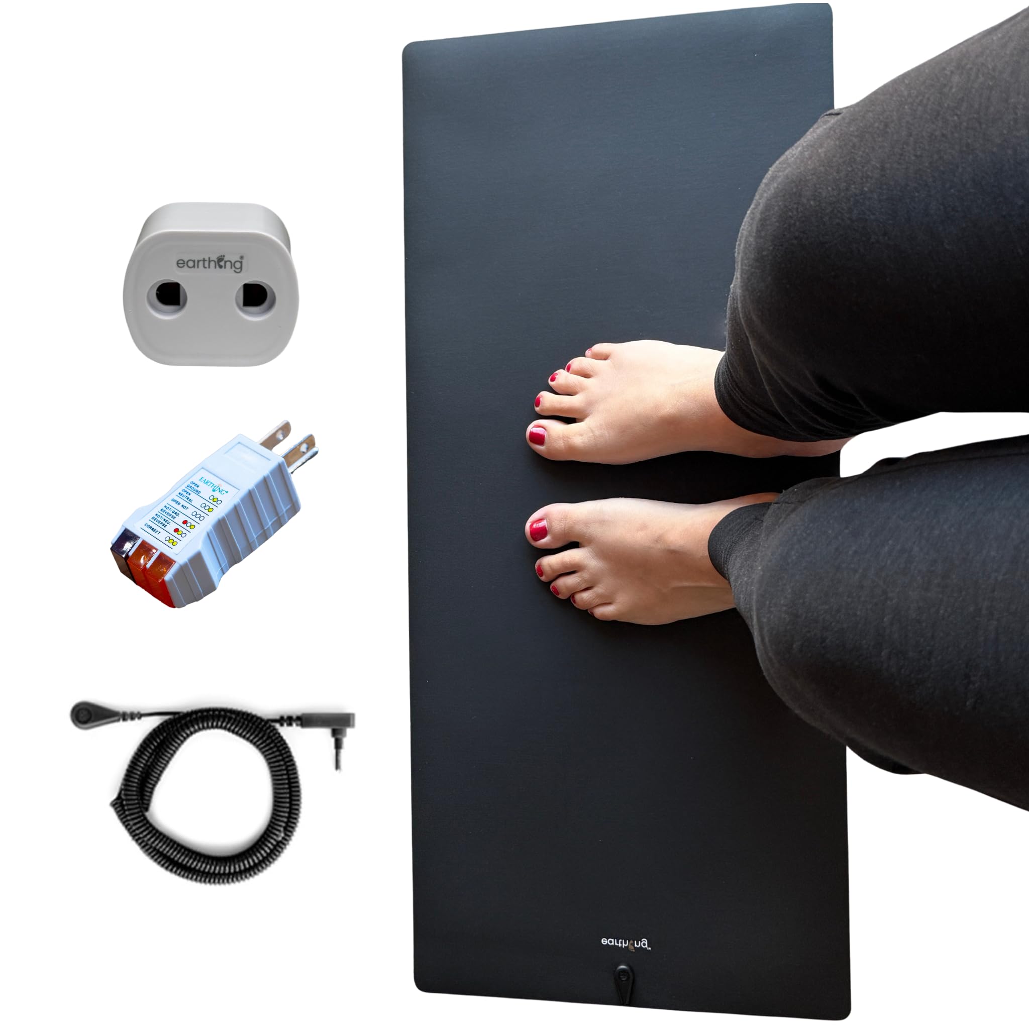Earthing Universal Mat Kit, Clint Obers Products, Grounding Mat for Office, Living Room, Kitchen