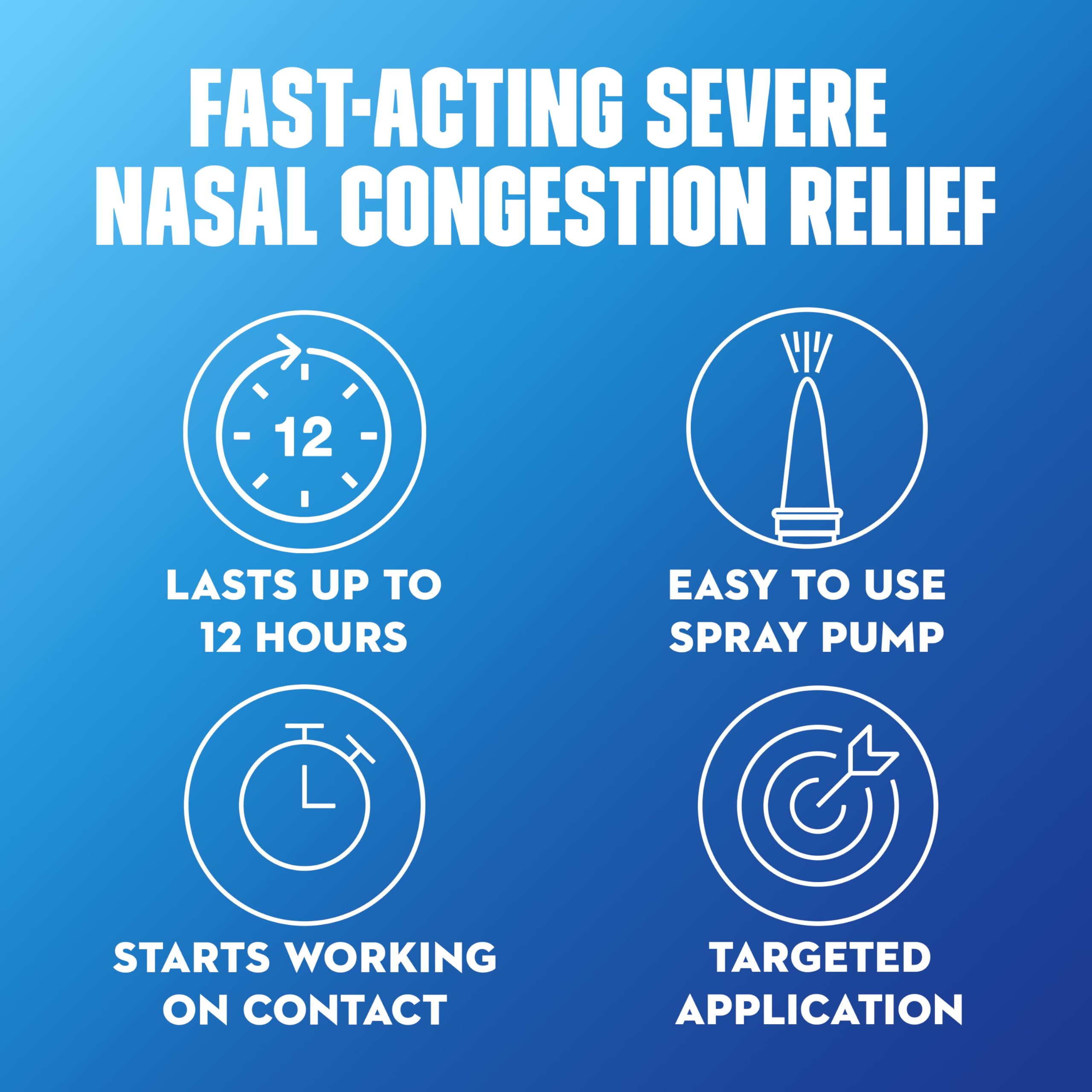 Mucinex Sinus-Max Oxymetazoline Nasal Spray Decongestant,12 Hour Over-The-Counter Medication Nose Spray for Sinus Relief, Nasal