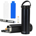 Insulin Cooler Travel Case TSA Approved, Refrigerated Medicine Case with Ice Packs, 60H 3 Pens Medicine Travel Cooler for Diabet