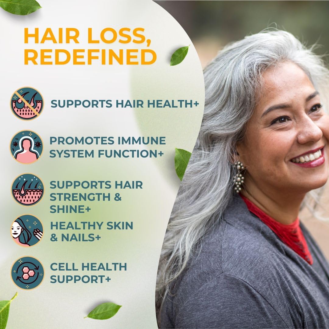 Vitalyra Biotin & B-Complex Hair Vitamins - Hair, Skin & Nails Supplement