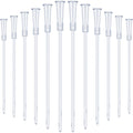 Nuanchu White PVC Replacement Tube Supplies Colon Tubes Kit Clear Replacements Hose with Flexible Rounded End for Smooth Insert 