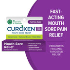 CUROXEN Mouth Sore Relief, Made with All-Natural Ingredients Including Olive Oil, Calendula, Beeswax, Clove Essential Oil, and C