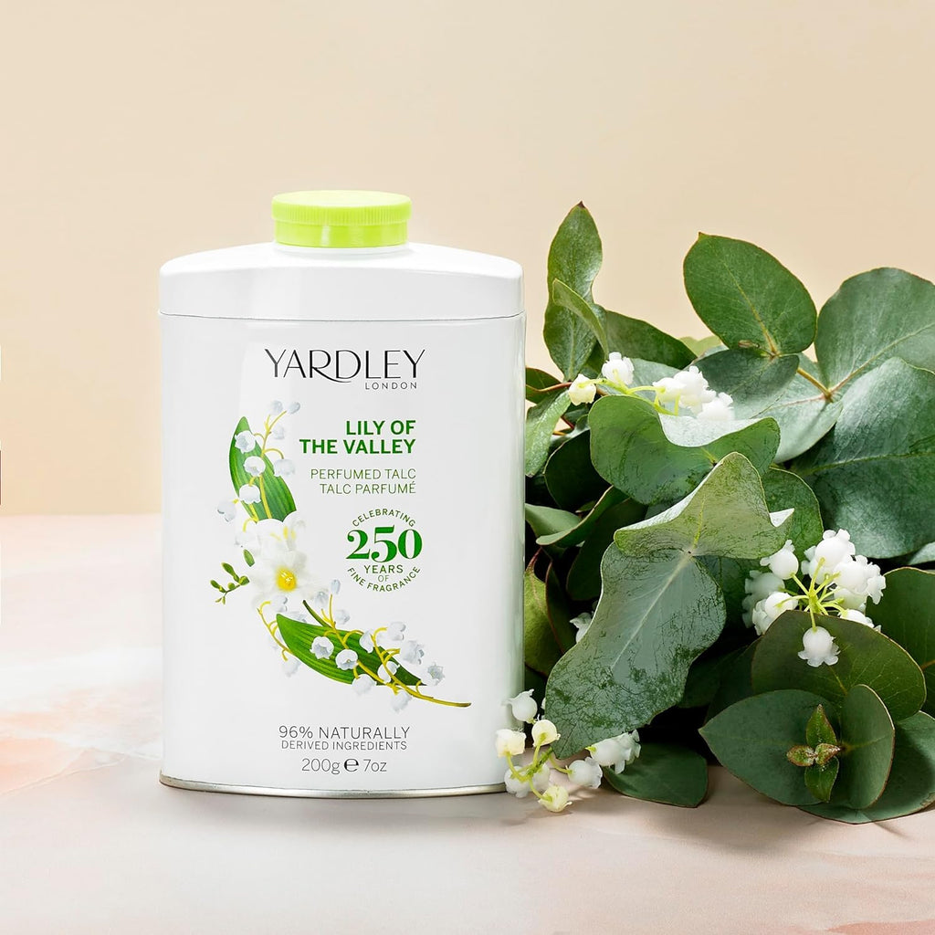 Yardley London Lily of The Valley Perfumed Talc Powder 7oz 200g