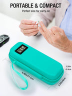 LengKe Insulin Cooler Travel Case TSA Approved, Temperature Display Insulin Travel Case, Portable Insulin Pen Cooler Travel Case