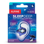 Alpine SleepDeep Mini - Soft Ear Plugs for Sleeping and Concentration - New 3D Oval Shape and Noise Reducing Gel for Better Atte