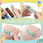 120 Pcs 20 Styles Kids Bandages Bulk Cute Cartoon Flexible Bandages Waterproof Breathable Bandages Strip Protect Cuts and Scrape