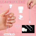 FoldTier 39 Pcs Tampon Set Includes 12 Reusable Plastic Tube for Women Tube Containers Tampon 24 Self Adhesive Wrappers 1 PVC Cl