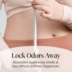 Cora Ultra Thin Organic Bladder Liners | Incontinence & Postpartum Pads for Women | Panty Liners for Bladder Leaks | Breathable