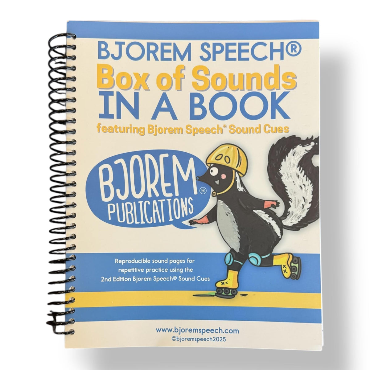 Bjorem Speech Box of Sounds in a Book  250+ Reproducible Pages for Speech Therapy, Childhood Apraxia of Speech, Articulation & 