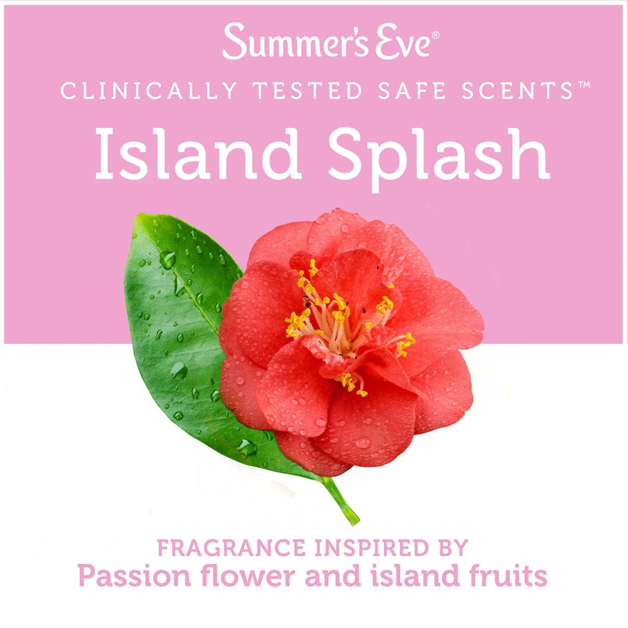 Summer's Eve Island Splash Body Powder, 8 Oz, Pack of 3