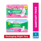 Whisper Ultra Soft Sanitary Pads - 30 Pieces (XL Plus)