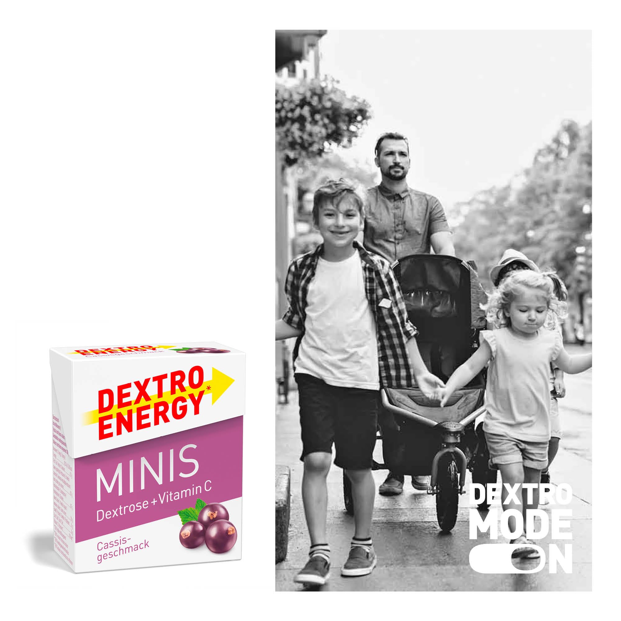 Dextro Energy Minis Blackcurrant (12-pack)