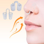 Nose Vent Sinus Relief Dilator (Pack of 8 Various Sizes) - A Simple Solution for Nasal Snorers - Reusable Snoring Device to Enjo