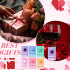 Nuanchu 24 Set Valentines Day Gifts Include 24 Crystal Heart Shape Stones Heart Rock Worry Stones 24 Valentines Day Inspirationa