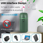 Car Diffuser for Essential Oils Portable Mini Ultrasonic Mist Humidifier 100ml USB Aromatherapy Diffuser Freshener with Colorful