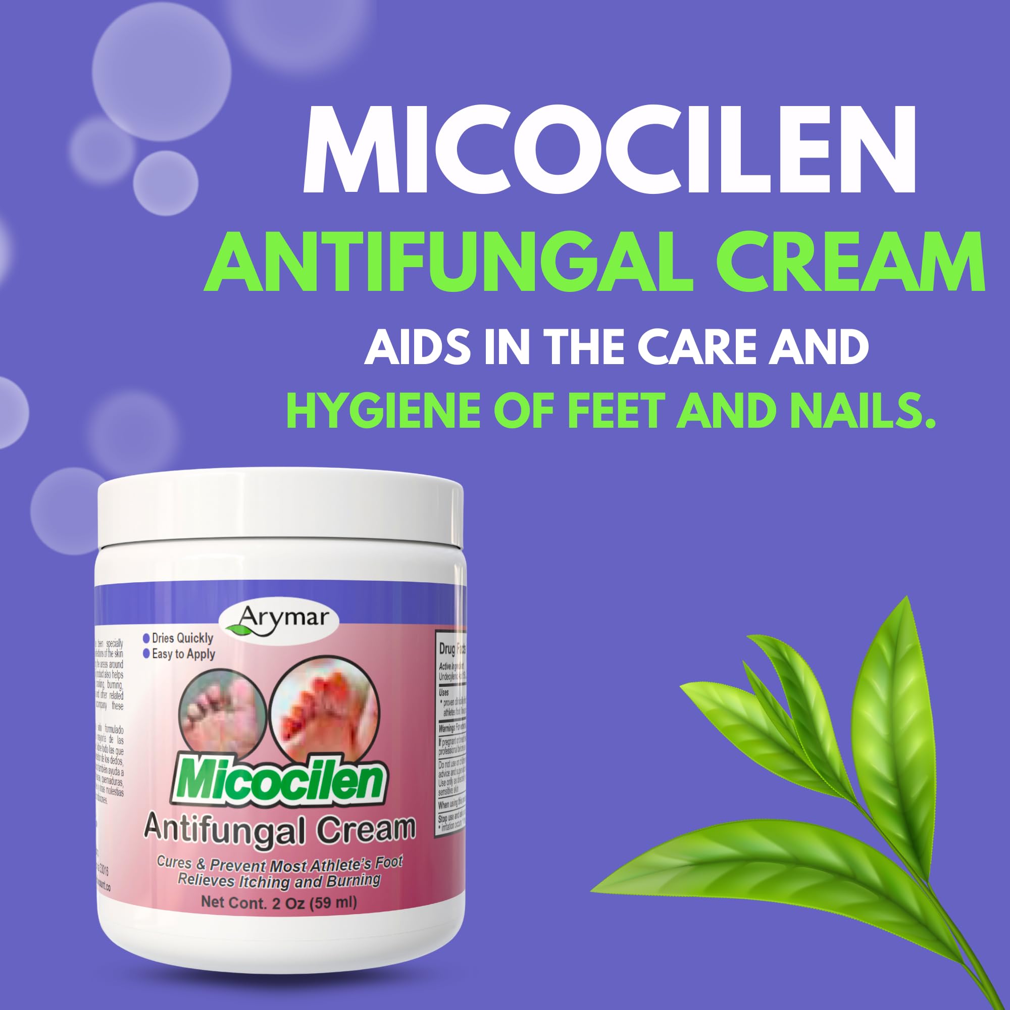 Arymar Micocilen Cream (2 oz) - Supports Skin Health and Comfort