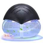 Air Freshener(Black) - for Home, Bedroom, Office and Warehouse - Essential Oil Aroma Diffuser with LED Color Night Light and Soo