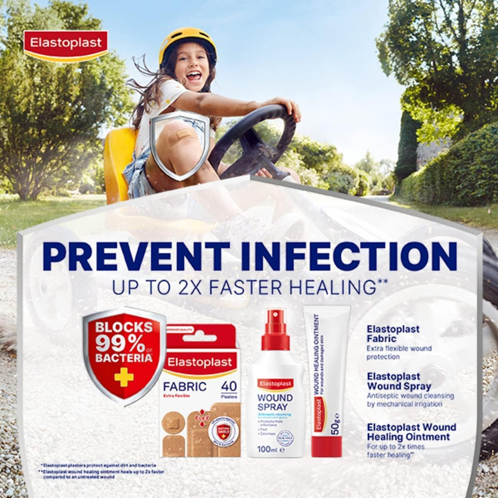 Elastoplast Aqua Protect Plasters 100% Waterproof (20), Waterproof Plasters Ideal for Washing, Showering, Bathing and Swimming P