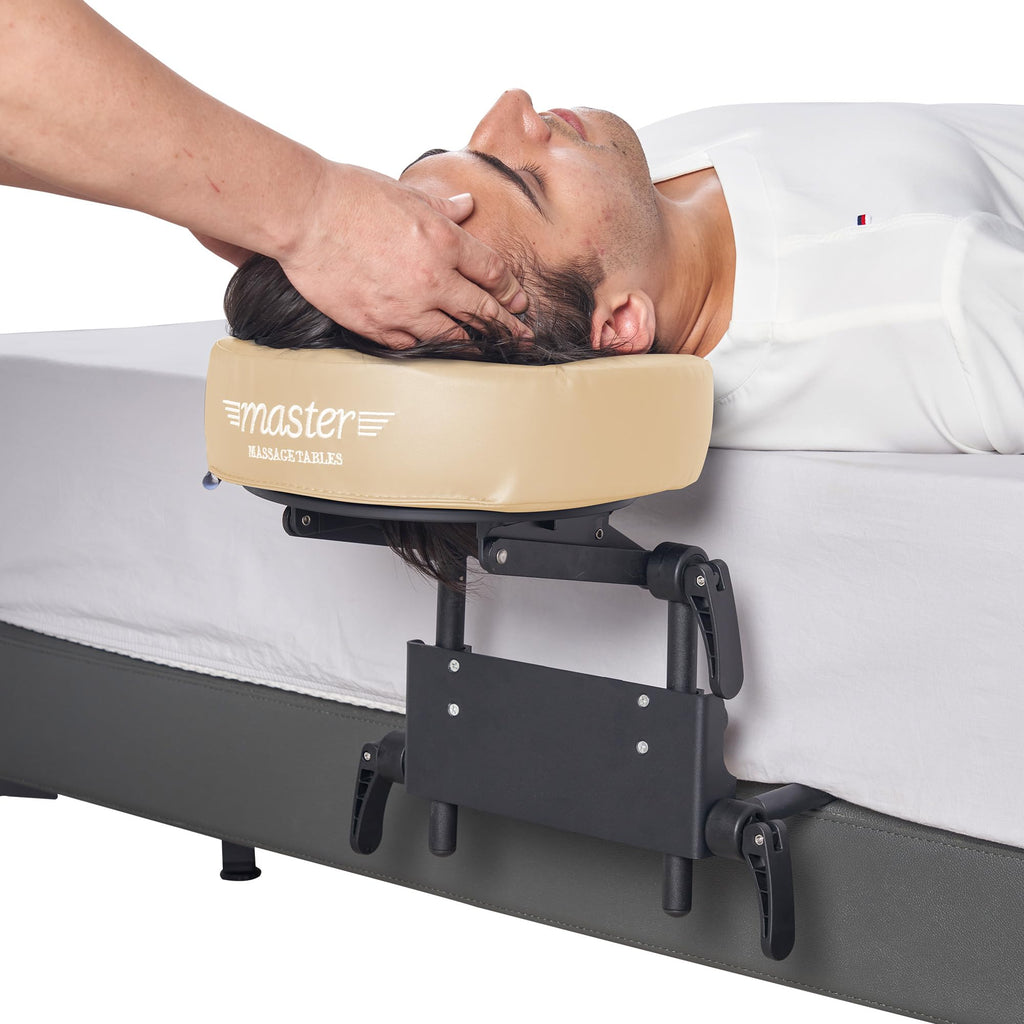 Master Massage Home Use Sleeping Mattress Top Massage Kit-Adjustable Headrest Face Pillow Cradle & Face Cushion Support Bracket,