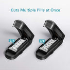 DEPAD Pill Cutter Splitter for Cutting Multiple Pills, Adjustable Pill Cutter Splitter for Small and Tiny Pills with Accurate Pi