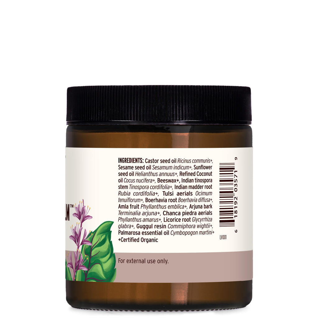 Banyan Botanicals Breast Care Balm - Organic Herbal Salve with Tulsi & Palmarosa - for Lymph Massage & Breast Health - Promotes