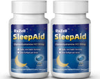 RXZELL Sleep Aid, Diphenhydramine Softgels 50mg, Easy-to-Swallow, Supports Deeper Restful Sleeping, Non Habit-Forming (220 Count