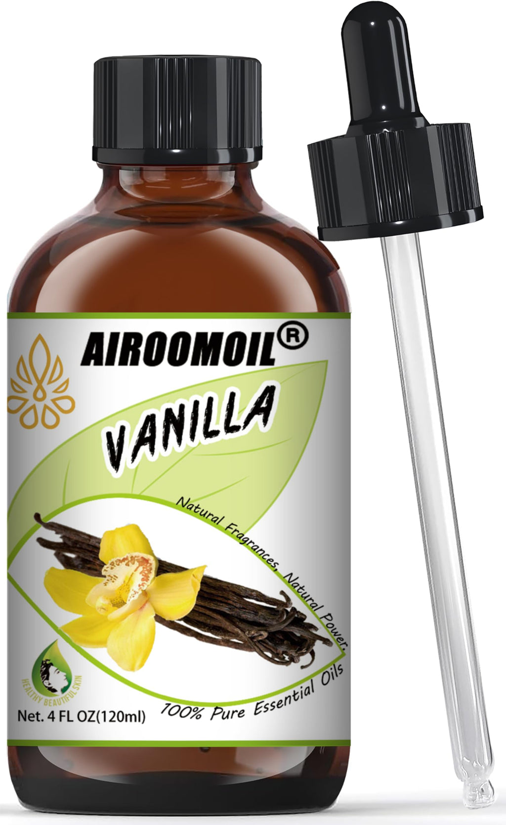 Vanilla Bean Essential Oil Warm Scented Oils Perfume Air Freshener Diffuser Candle Making Aroma Refill Wick Scent Skin Fragrance