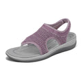 Orthofeet Womens Orthopedic Rose Knit Lyra Sandals, Size 5