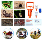 Finever Insect Bee Sting Snake Bug Bite Kit Venom Extractor Suction Pump First Aid Safety Tool Fast Emergency for Hiking Backpac