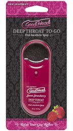 Adiva Intimates GOODHEAD DEEP Throat Spray to GO (Strawberry)