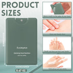 Dansib 24 Pack Dark Green Hand Sanitizer Spray Bulk Travel Size Mini Hydrating Hand Sanitizer for Coworker Staff Women End of Ye