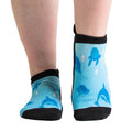 Viasox Diabetic Ankle Socks for Women & Men, Low Cut Non Binding, Seamless Neuropathy Socks (US, Alpha, X-Large, Regular, Regula