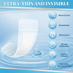 Geiserailie 200 Pcs Sheer Waterproof Bandages Family Variety Pack Clear Adhesive Bandages for Wound Care, Fingers, Elbows, Knees