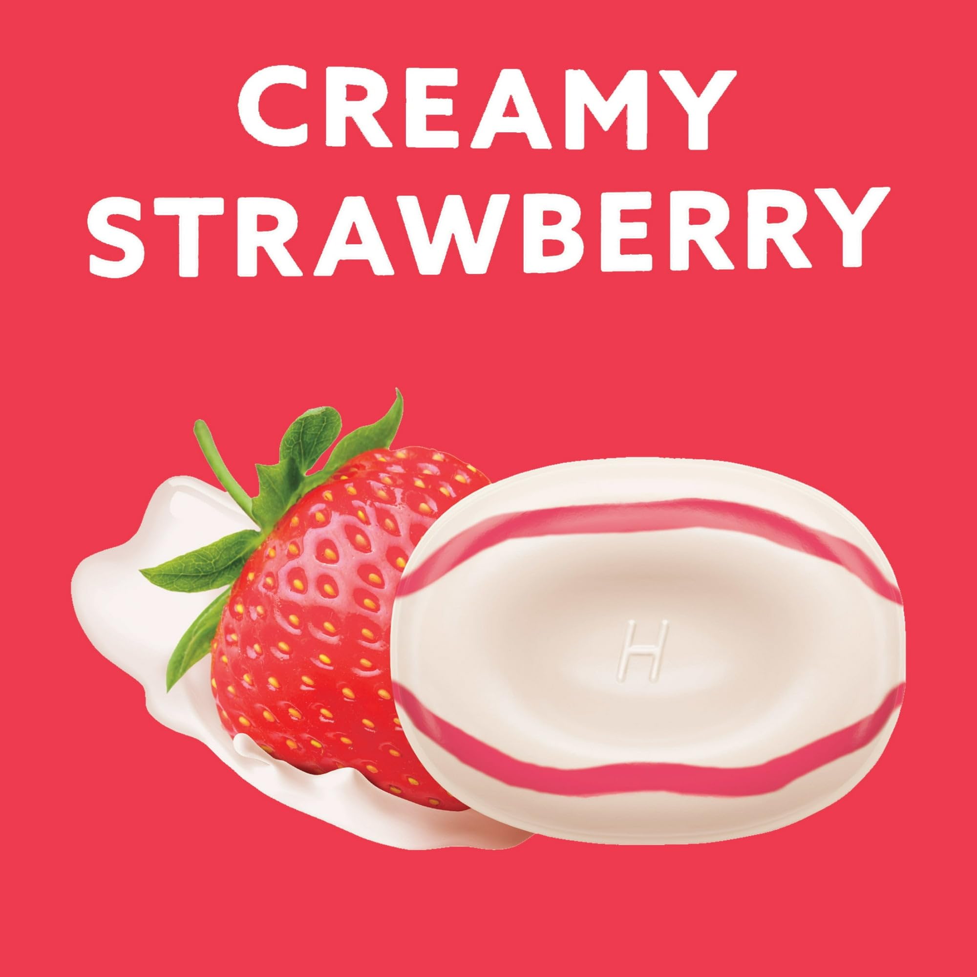 Throat Soothing Creamy Strawberry-Cough Drops for Throat (Formerly Fruit Breezers) 25ct (Pack of 1), Boxed by Fusion Shop Store