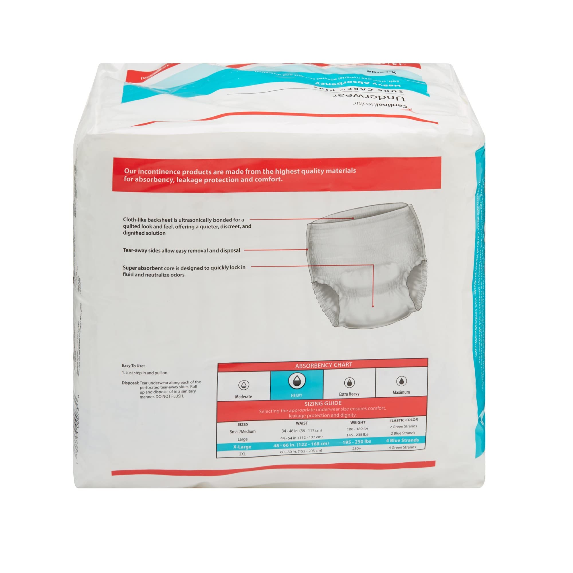 Sure Absorbent Adult Pull-Up Underwear, 14 Count