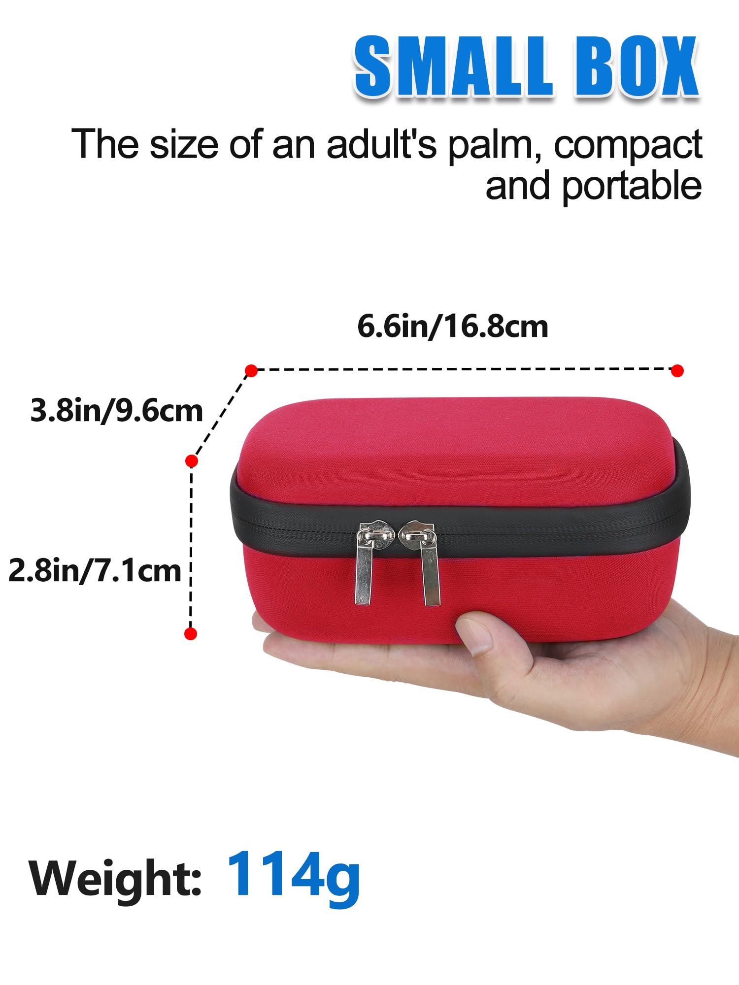 YOUSHARES Insulin Fridge Holder Storage Case Organizer, Insulin Vial Organizer Bag Fits Standard 10ml U-100 Vials, Built-in Alum