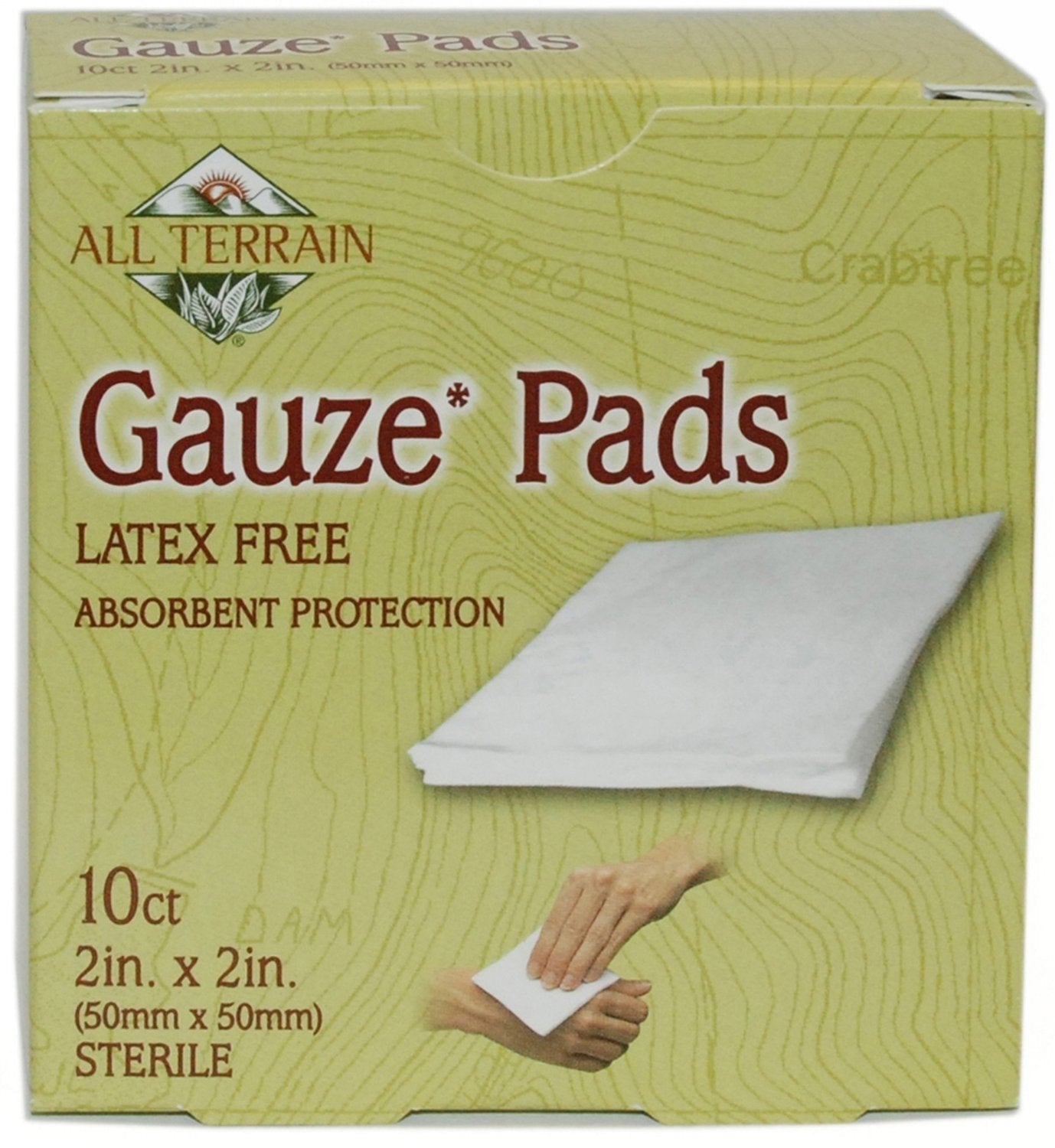 All Terrain Gauze Pads Latex Free - 10 Pads2